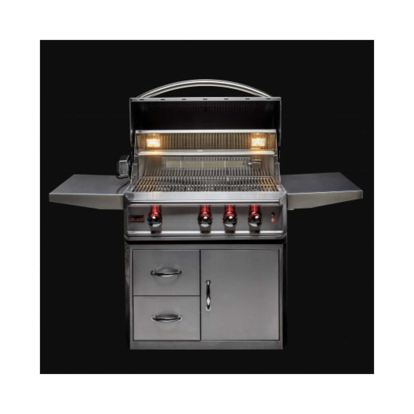 Blaze Professional LUX 34-Inch 3 Burner Built-In Gas Grill With Rear Infrared Burner