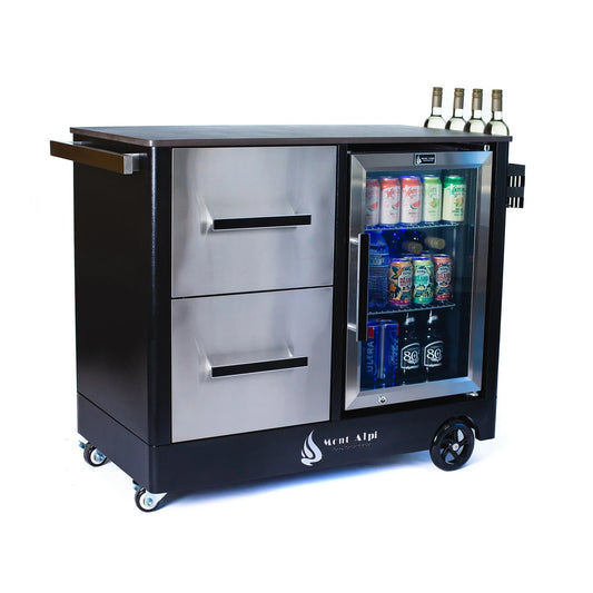 Mont Alpi MAPCL Large Outdoor Prep Center / Bar Cart