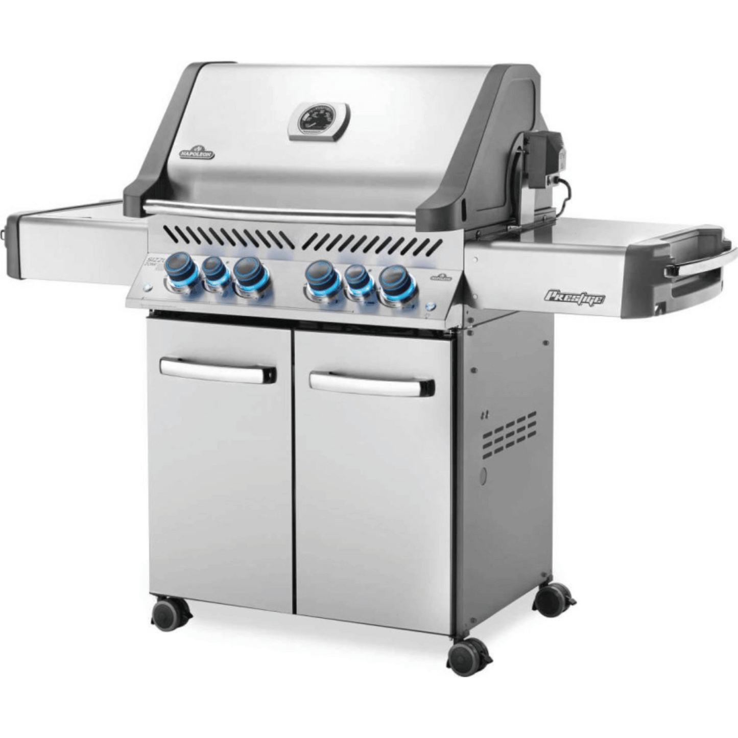 Napoleon Prestige® 500 RSIB Freestanding Gas Grill w/ Infrared Side and Rear Burners