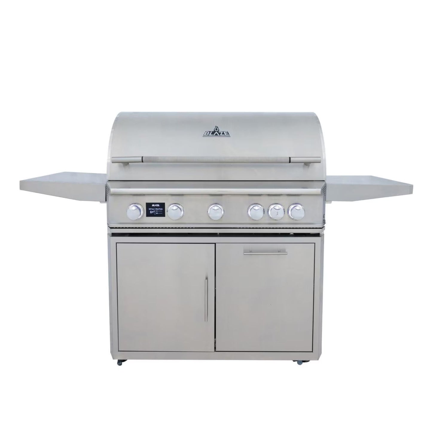 Blaze LTE PRO 40-Inch 5-Burner Freestanding Gas Grill w/ Digital Temperature Screen & Rear Infrared Burner