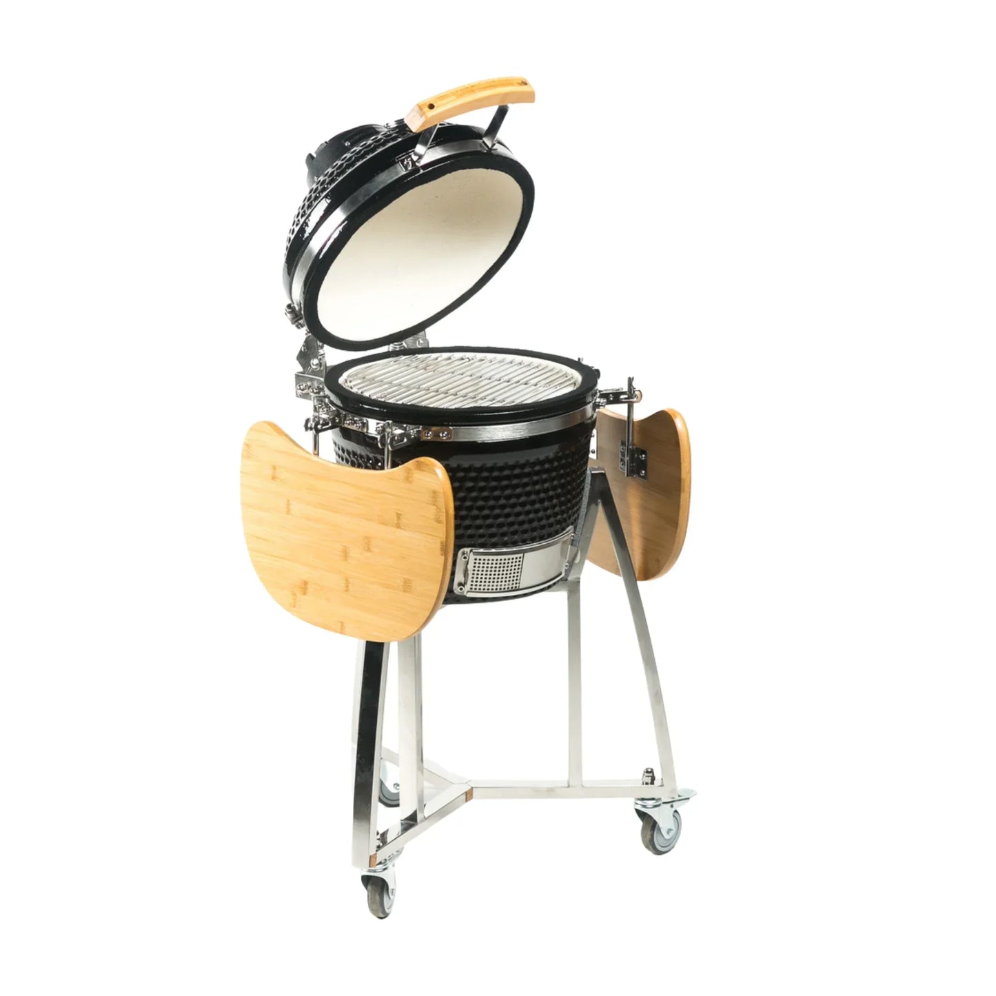Kamado Argentino Pampa 16-Inches Black Kamado Grill
