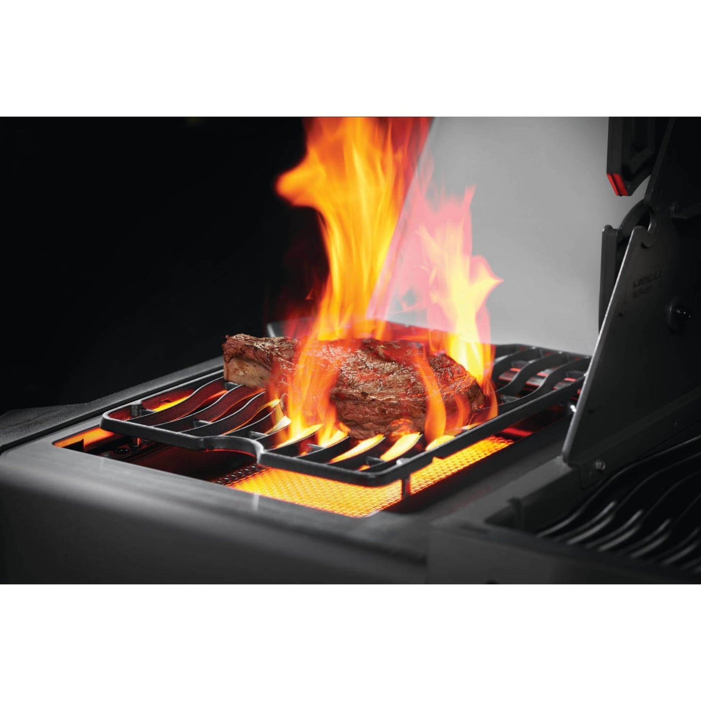 Napoleon Prestige® 500 RSIB Black Freestanding Gas Grill w/ Infrared Side and Rear Burners