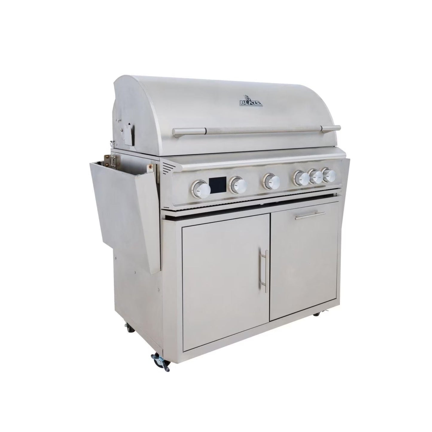 Blaze LTE PRO 40-Inch 5-Burner Freestanding Gas Grill w/ Digital Temperature Screen & Rear Infrared Burner