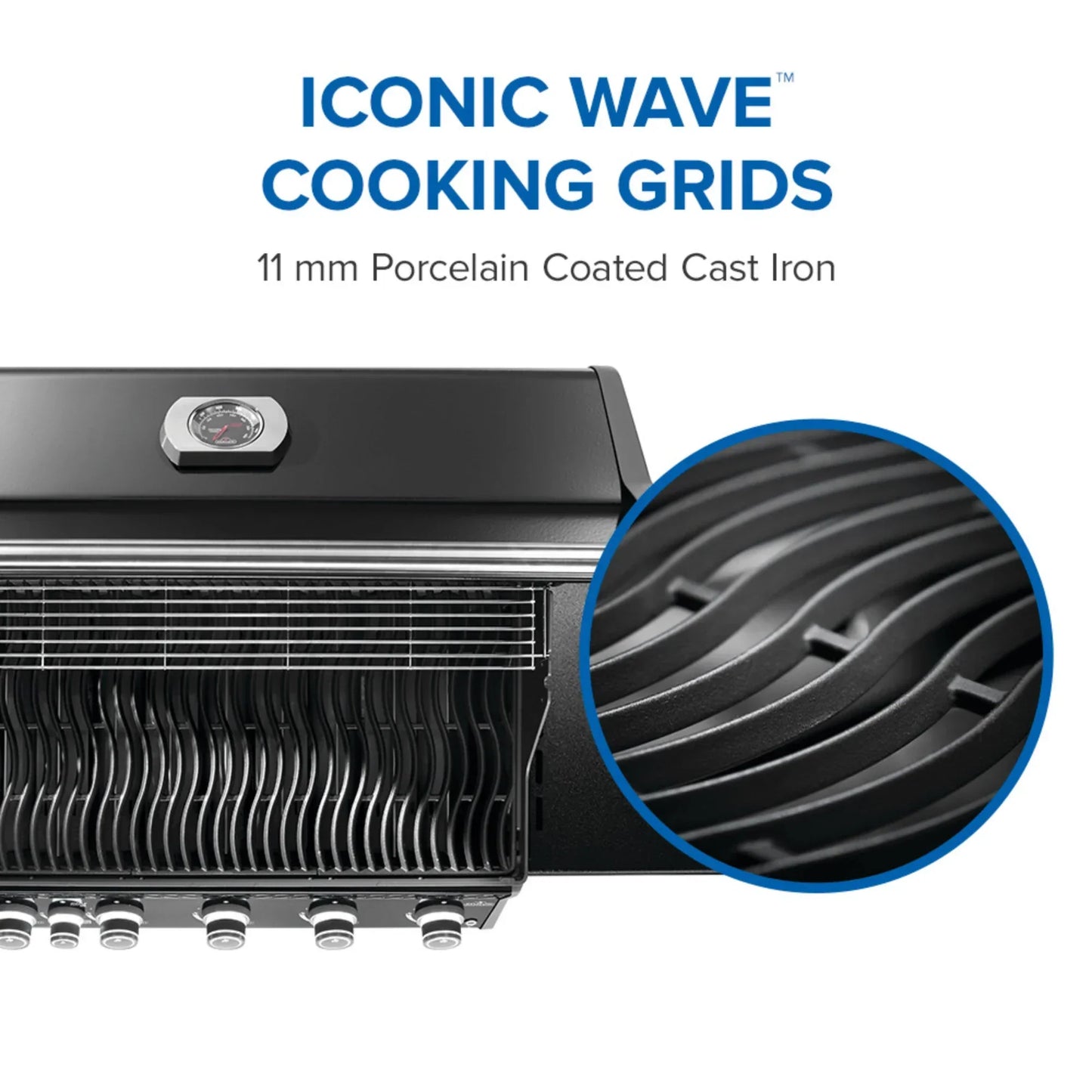 Napoleon Rogue PRO 625 SIB Black Freestanding Gas Grill w/ Infrared Side Burner
