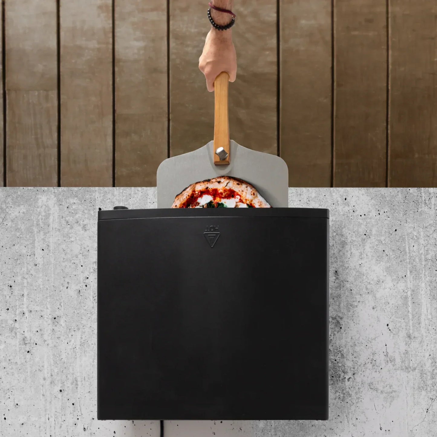 Well Traveled Living Slice Box Outdoor Electric Pizza Oven