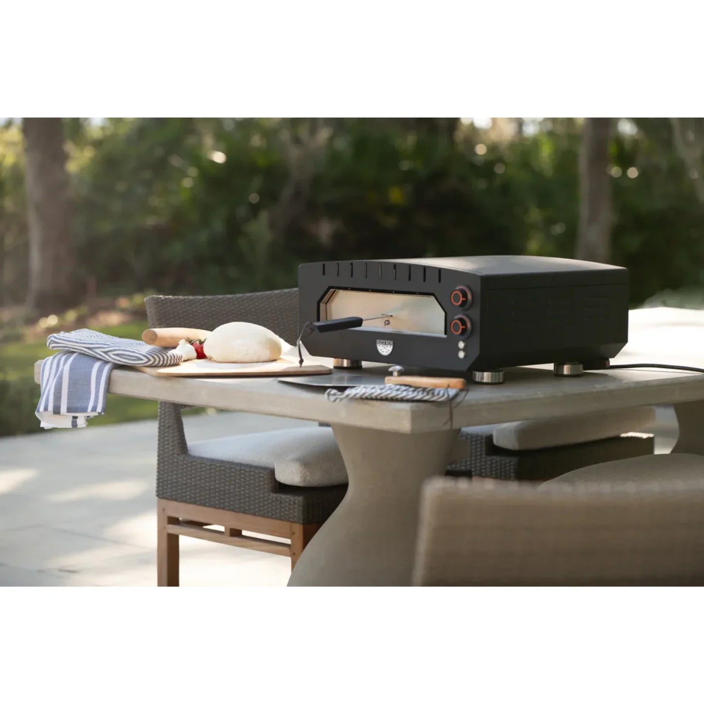 Well Traveled Living Slice Box Outdoor Electric Pizza Oven