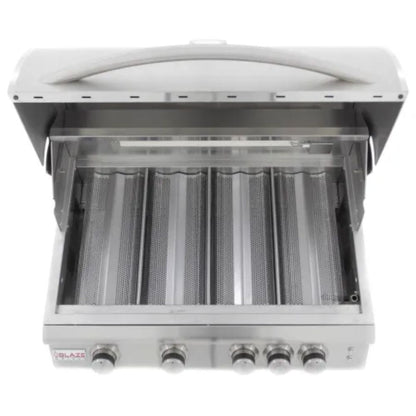 Blaze 32-Inch 4-Burner LTE Gas Grill with Rear Burner & Lighting System