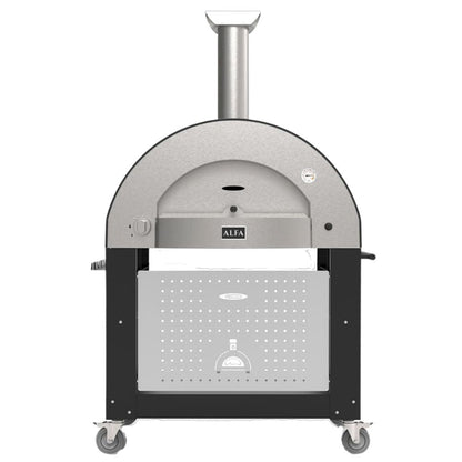 Alfa Classico 4 Pizze Freestanding Grey Gas Pizza Oven