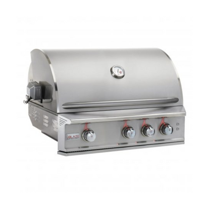 Blaze Professional LUX 34-Inch 3 Burner Built-In Gas Grill With Rear Infrared Burner