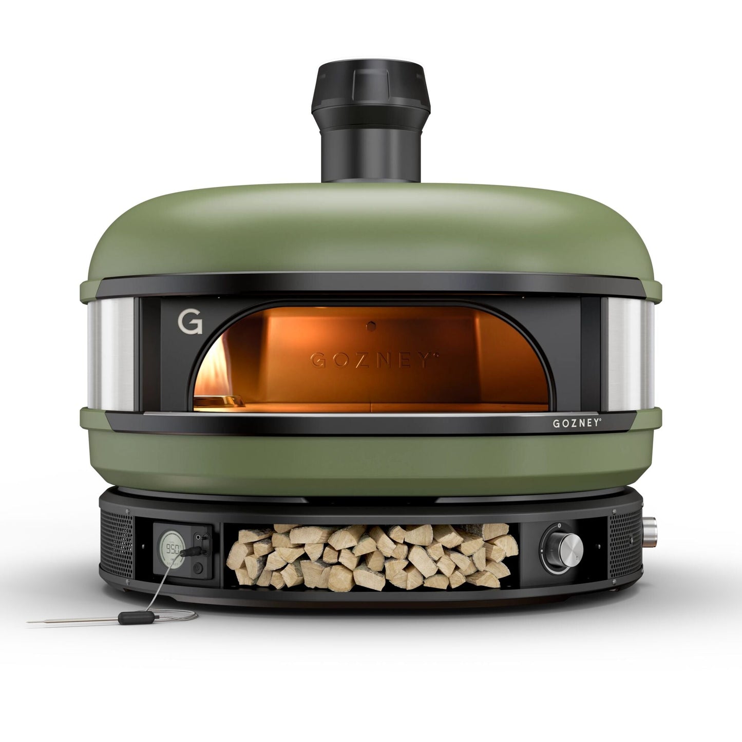 Gozney Dome Green Outdoor Dual Fuel Pizza Oven