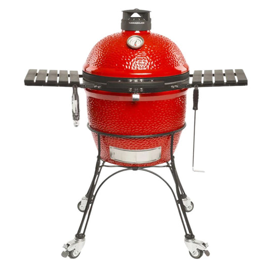 Kamado Joe Classic Joe II Freestanding 18-Inch Charcoal Grill w/ Grill Gripper & Ash Tool