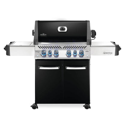 Napoleon Prestige® 500 RSIB Black Freestanding Gas Grill w/ Infrared Side and Rear Burners