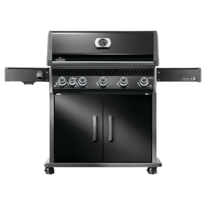 Napoleon Rogue PRO 625 SIB Black Freestanding Gas Grill w/ Infrared Side Burner