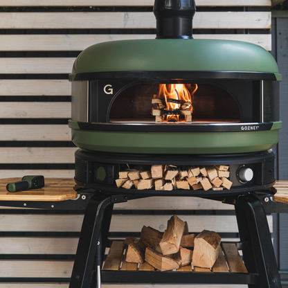 Gozney Dome Green Outdoor Dual Fuel Pizza Oven