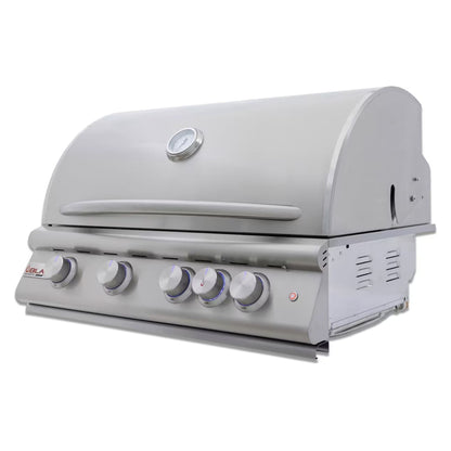 Blaze Premium LTE+ Marine Grade 32-Inch Built-in Gas Grill w/ Lift-Assist Hood & Rear Infrared Burner