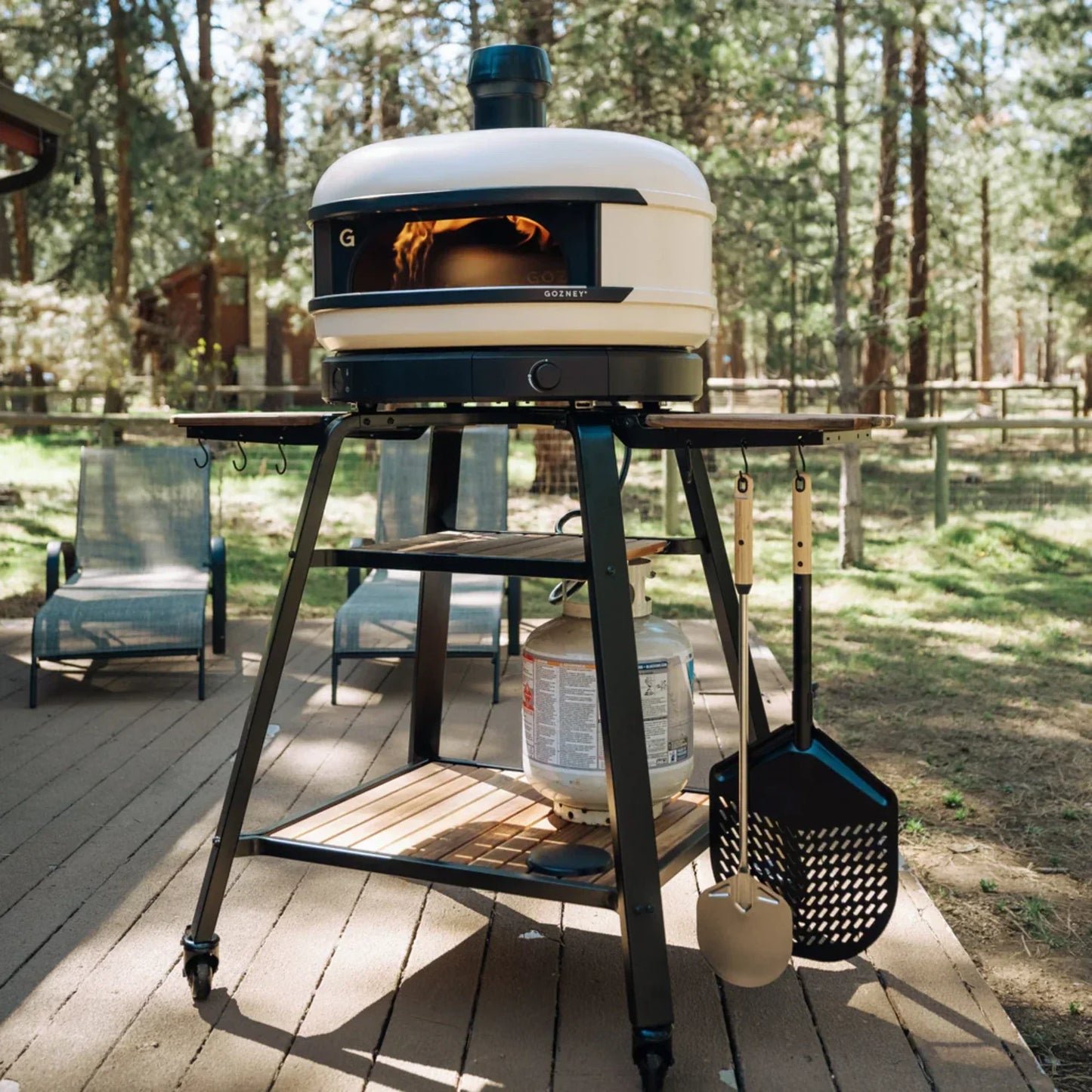 Gozney Dome S1 Outdoor Freestanding LP Gas Fuel Oven Bundle