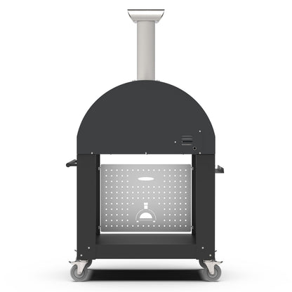 Alfa Classico 2 Pizze Freestanding Grey Pizza Oven