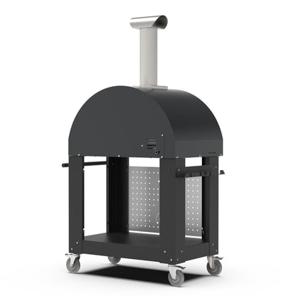 Alfa Classico 2 Pizze Freestanding Grey Pizza Oven