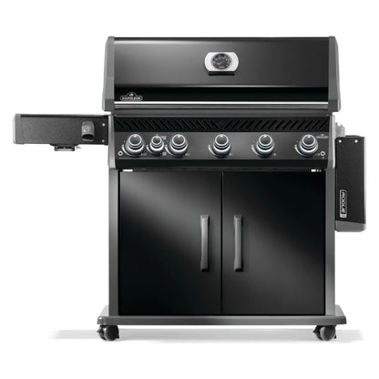 Napoleon Rogue PRO 625 SIB Black Freestanding Gas Grill w/ Infrared Side Burner